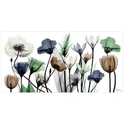 Empire Art Direct Floral Landscape Tempered Frameless Glass Wall Art