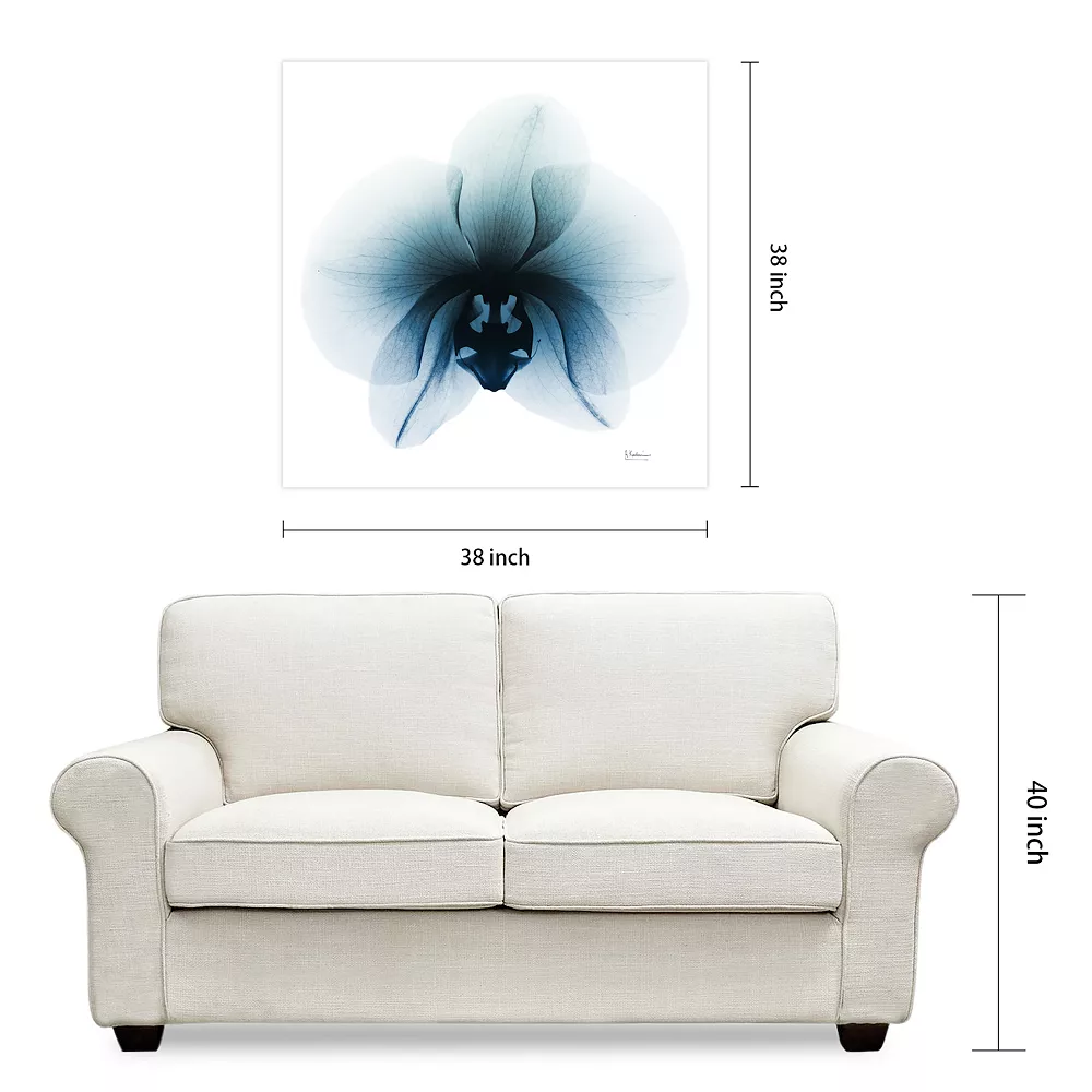 Empire Art Direct Glacial Orchid Tempered Frameless Glass Wall Art - Image 6