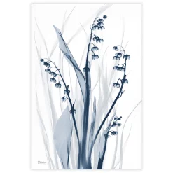 Empire Art Direct Radiant Blues 2 Tempered Frameless Glass Wall Art