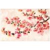 Empire Art Direct "Cherry Blossom Composition ABC" Frameless Free-Floating Tempered Glass Panel Graphic Wall Art