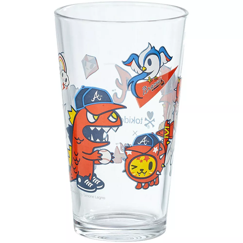 Tokidoki Atlanta Braves 16oz. Pint Glass