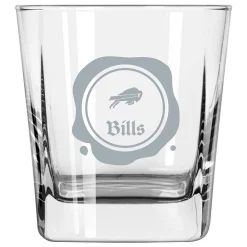 Buffalo Bills 14oz. Frost Stamp Old Fashioned Glass