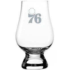 Philadelphia 76ers 6oz. Glencairn Whiskey Glass